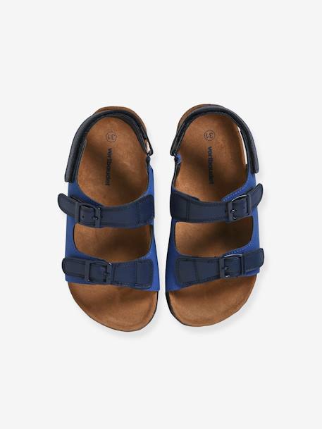 Sandals with Adjustable Straps for Children set blue 