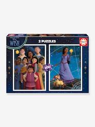 Toys-Educational Games-2x100 Puzzles Disney Wish - EDUCA BORRAS