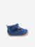 Hook-and-Loop Leather Ankle Boots for Babies, 4001B102 by Babybotte® blue 