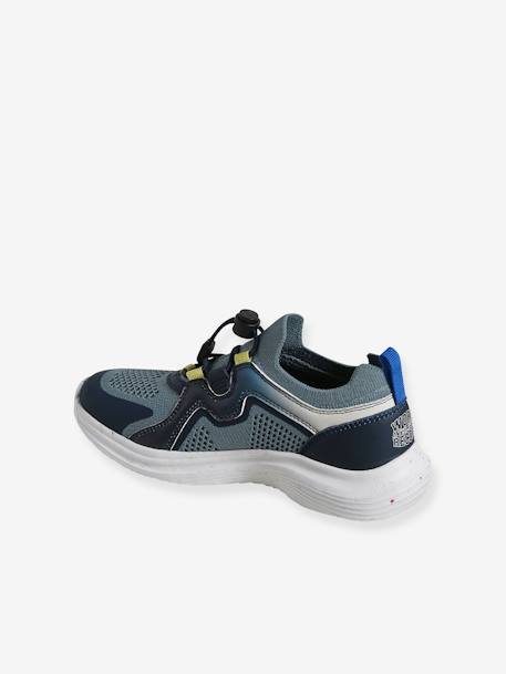 Elasticated Sports Trainers with Thick Sole for Children set blue 