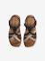 Leather Sandals with Hook-&-Loop Fastening for Toddlers set blue+white 