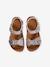 Double Adjustable Buckle Sandals for Children, Designed for Autonomy multicoloured 