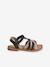 Leather Sandals with Hook-&-Loop Fastening for Toddlers set blue+white 