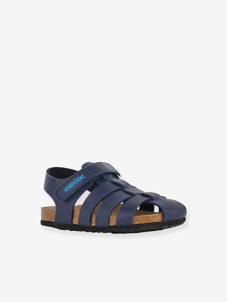 Sandals for Children, J458LA Ghita Boy by GEOX® navy blue 