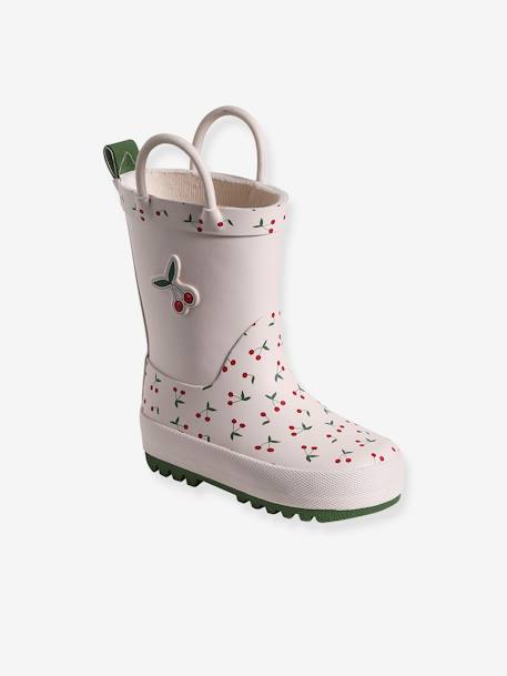 Printed Wellies for Toddlers printed pink 