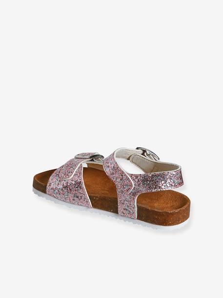 Double Adjustable Buckle Sandals for Children, Designed for Autonomy multicoloured 