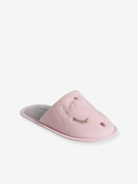 Unicorn Mule Slippers for Children rose 