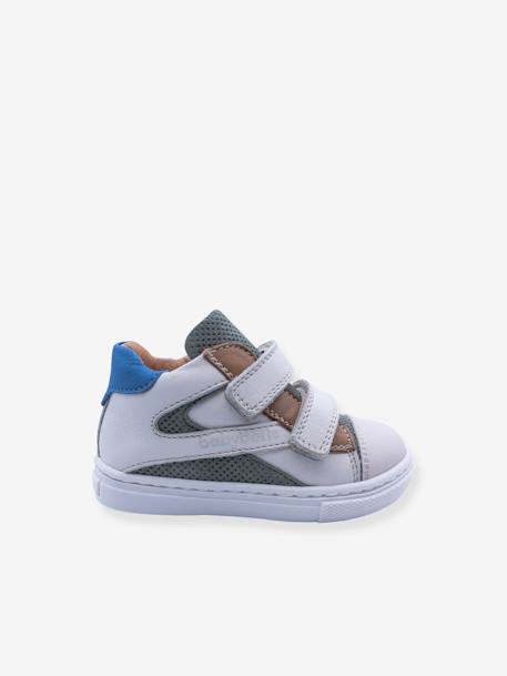High-Top Leather Trainers for Babies, 4309B028 by Babybotte® white 