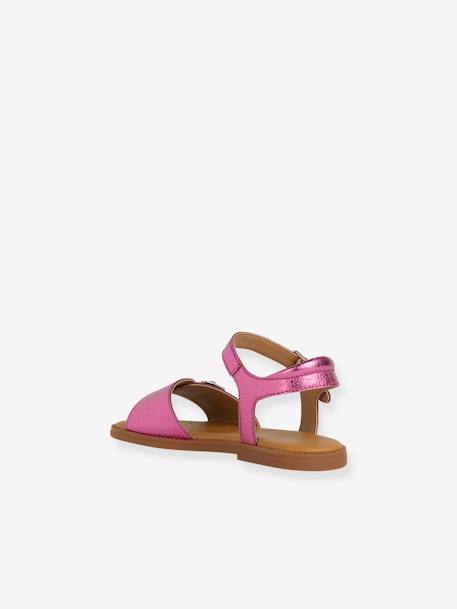 Sandals for Children, J4535 Karly Girl by GEOX® fuchsia 