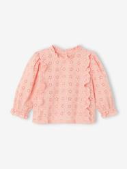 -Blouse in Broderie Anglaise for Babies