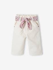Baby-Trousers & Jeans-Paperbag Trousers with Tie Belt, for Babies