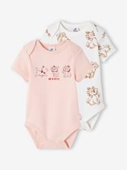 Baby-Bodysuits & Sleepsuits-Pack of 2 Bodysuits, Marie of the Aristocats by Disney®