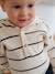 Striped Jumper with Hood, for Babies ecru 