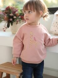 Baby-Jumpers, Cardigans & Sweaters-Sweaters-Basics Fleece Sweatshirt for Babies