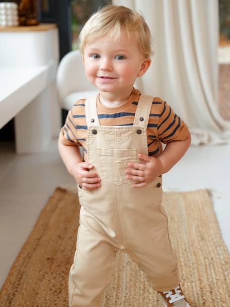 Dungarees with Pockets for Babies yellow 