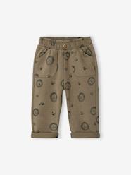 Baby-Printed Fleece Trousers for Babies