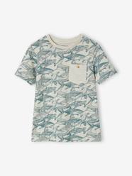 Boys-Tops-T-Shirts-T-Shirt with Graphic Motifs for Boys