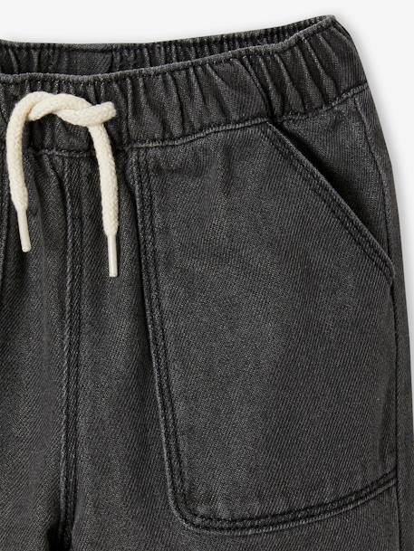 Jeans with Elasticated Waistband for Babies denim grey 
