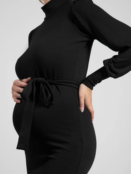 Sweater Dress for Maternity, Irina by ENVIE DE FRAISE black 