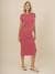 Dress for Maternity, Livia by ENVIE DE FRAISE almond green+redcurrant 