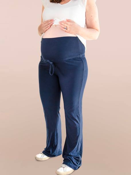 Bootcut Trousers for Maternity, by ENVIE DE FRAISE navy blue 