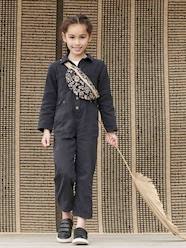 Girls-Worker-Style Jumpsuit for Girls