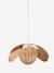 Hanging Lampshade in Rattan, Petals beige 