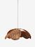 Hanging Lampshade in Rattan, Petals beige 