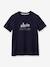 Organic Cotton T-Shirt for Boys, by CYRILLUS navy blue 