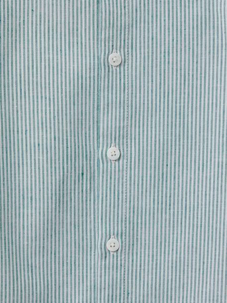 Shirt by CYRILLUS, Parties & Weddings Collection striped green 