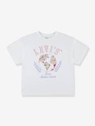 T-Shirt with Message by Levi's® for Girls