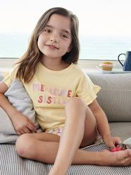 Girls-Nightwear-Short Pyjamas for Girls, "Meilleure Sister"