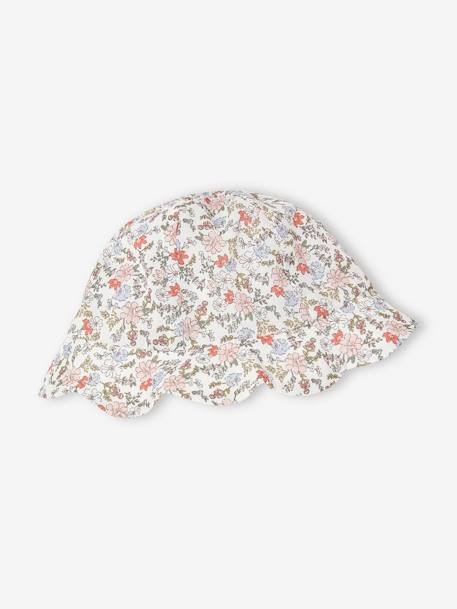 Dress & Hat Combo for Newborn Babies ecru 