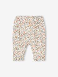 Baby-Harem-Style Trousers in Cotton Gauze