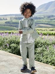 -Occasion Wear Cotton/Linen Jacket for Boys