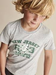 Boys-Tops-T-Shirts-T-Shirt with Sports Motifs for Boys