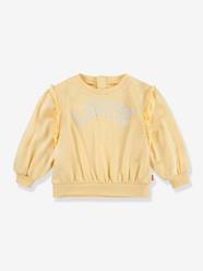 Baby-Jumpers, Cardigans & Sweaters-Ruffled Sweatshirt by Levi's® for Girls