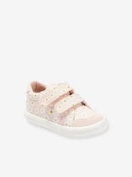 Shoes-Baby Footwear-Baby Girl Walking-Trainers-Touch-Fastening Trainers in Canvas for Baby Girls