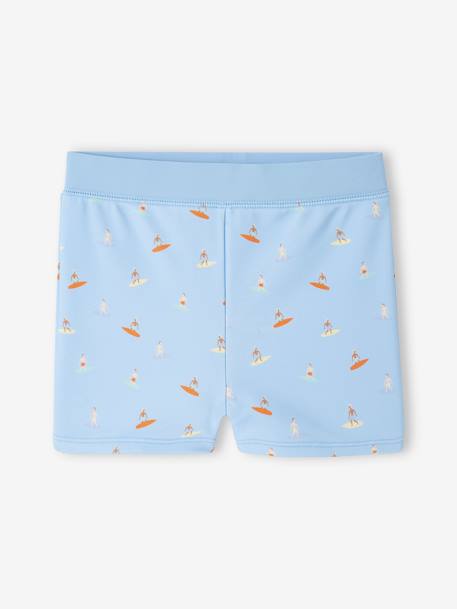 Pack of 2 Swim Shorts for Boys sky blue 