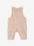 Dungarees with Bow for Newborn Babies cappuccino 