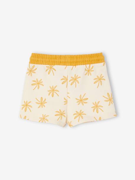 Palm Tree Shorts for Babies ecru 
