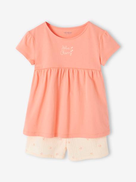 Cotton Gauze Pyjamas for Girls rose 