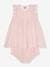 Dress + Bloomers by PETIT BATEAU pale pink 