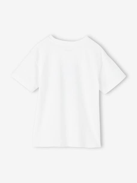 T-Shirt with Astronaut Motif for Boys ecru 