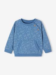 Sweatshirt with Bandana-Type Motifs, for Babies