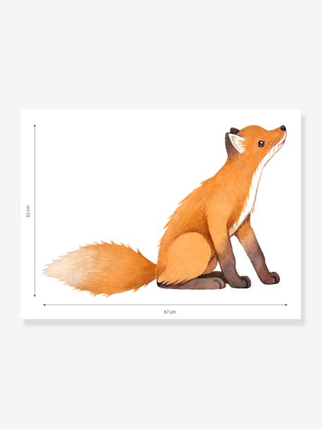 Fox Stickers by LILIPINSO brown 