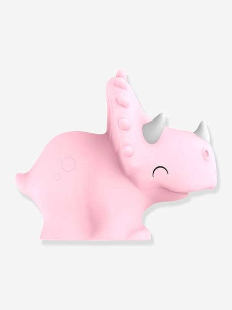 Soft Rechargeable Night Light, Roxy the Triceratops - DHINK KONTIKI rose 
