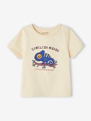 Baby-T-shirts & Roll Neck T-Shirts-T-Shirts-Short Sleeve Chameleon T-Shirt for Babies