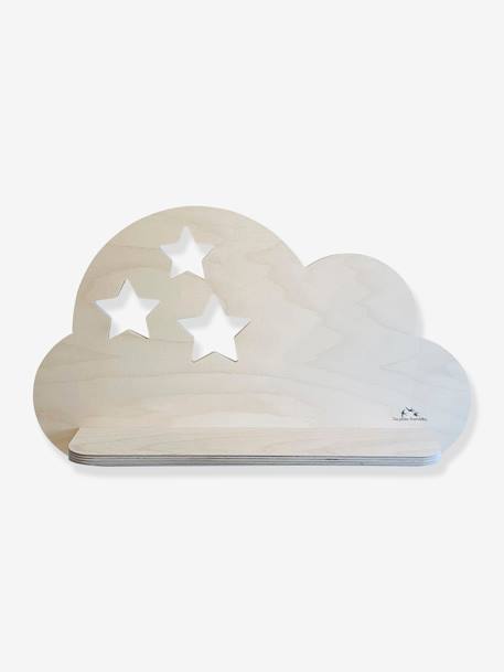 Cloud with Stars Shelf, by LES PETITES HIRONDELLES wood 