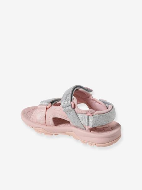 Trekking Sandals for Children, Designed for Autonomy set pink 